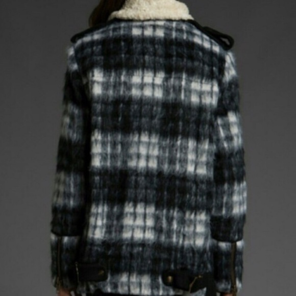 Free People Plaid Sherpa Jacket - Picture 5 of 8